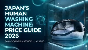 human washing machine price｜Japan's Human Washing Machine price guide 2026 — from ¥60 million to ¥29,700