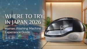 human washing machine Japan｜Where to try the Human Washing Machine in Japan 2026
