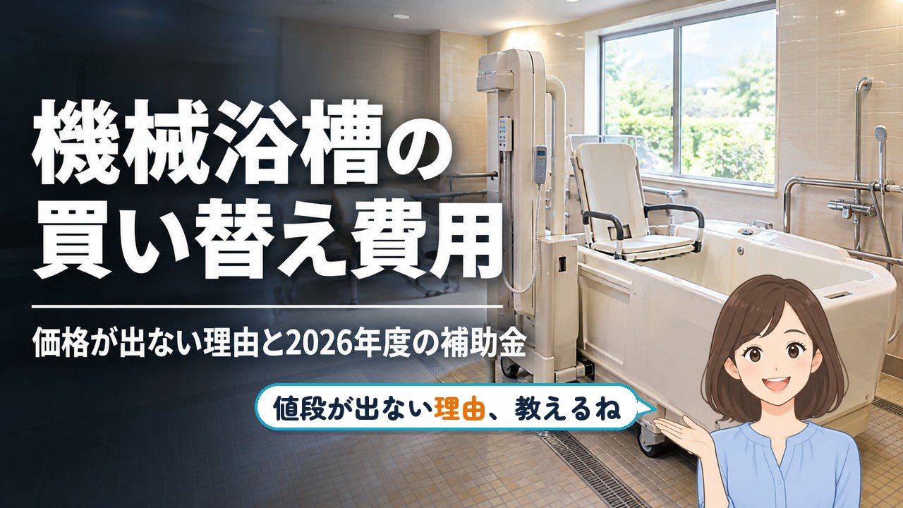 機械浴槽 買い替え｜機械浴槽の買い替え費用 価格が出ない理由と2026年度の補助金