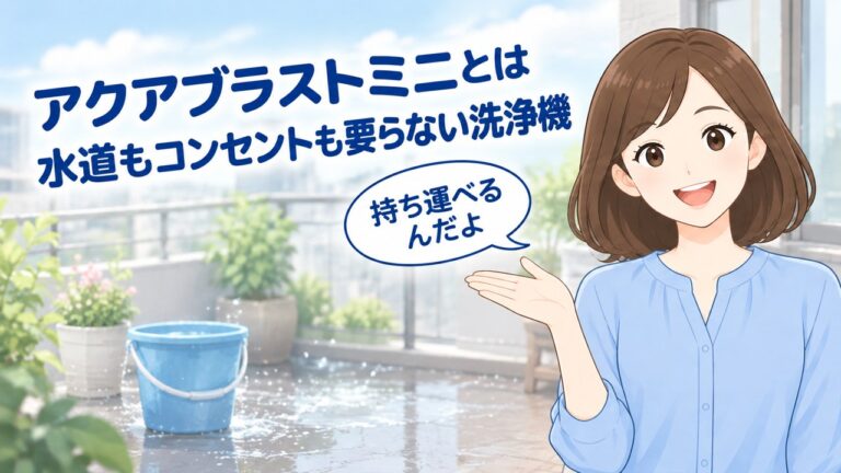 ハンディ洗浄機「アクアブラストミニ」