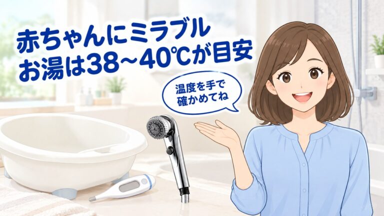 赤ちゃんにミラブル