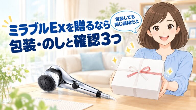ミラブルExを贈り物に